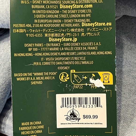 DISNEY Winnie‎ the Pooh and Friends Burton Down Shirt - Picture 5 of 7